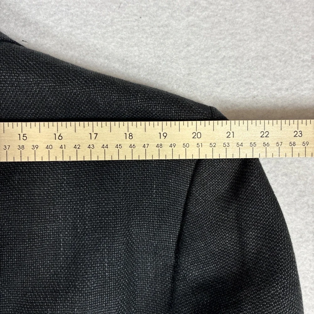 Rodd & Gunn Men's Gray Coat Blazer 2XL XXL Sports Fit Woven In Italy Wool Linen